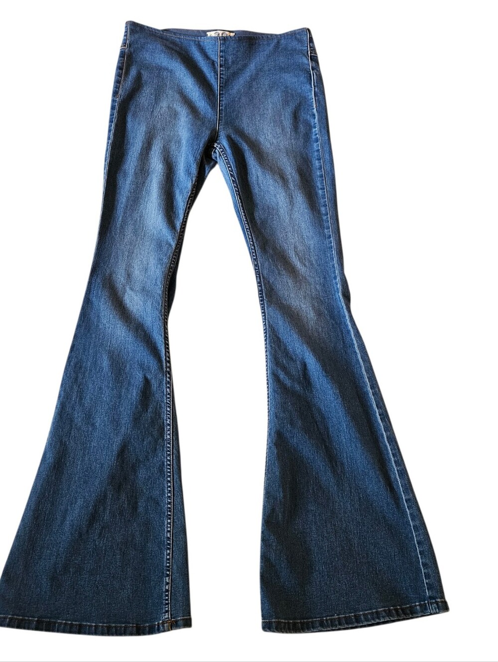 We the Free Penny Pull On Wide Bottom Flare Jeans Size 29